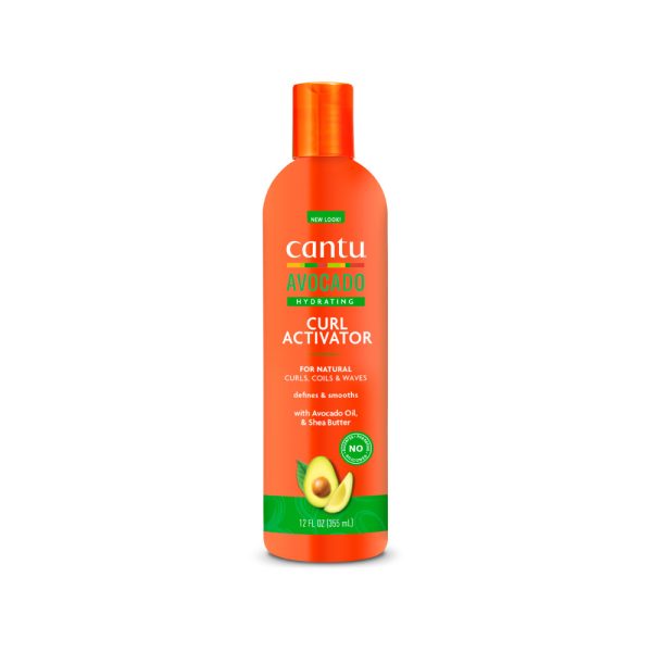 Buy Cantu Avocado Curl Activator Cream 355ml in India. With avocado oil and shea butter, it helps moisturize, soften and define natural curls, coils and waves.