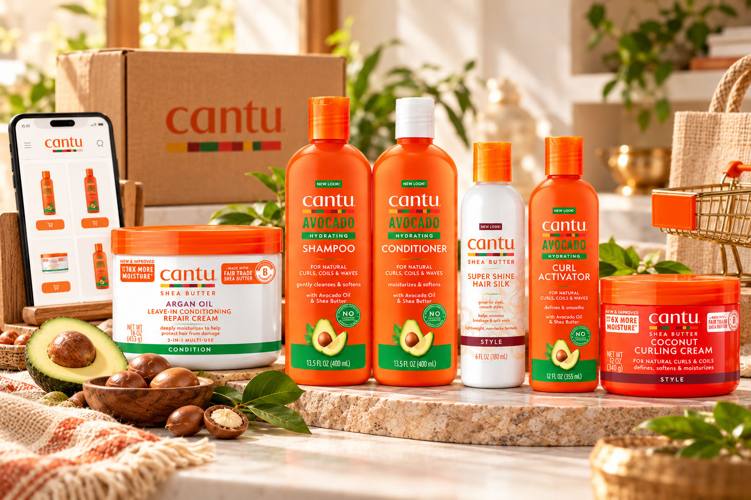 Cantu Beauty haircare products available in India